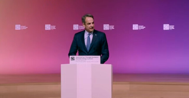 Mitsotakis’ speech at the Nuclear Energy Summit (live)