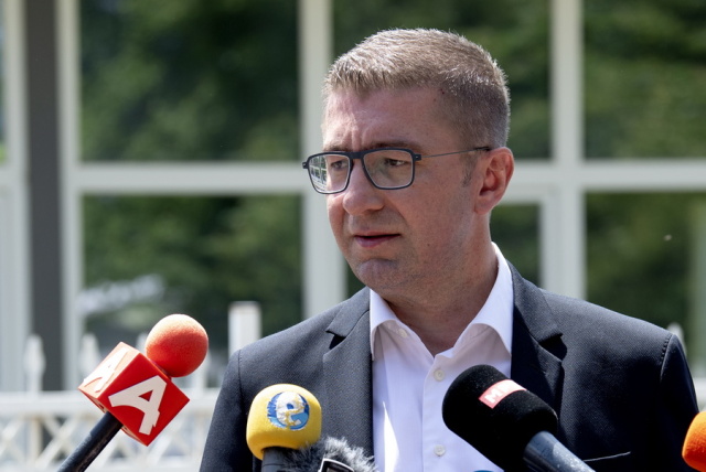 Mickoski: We will not retreat even a millimeter in the face of Bulgaria