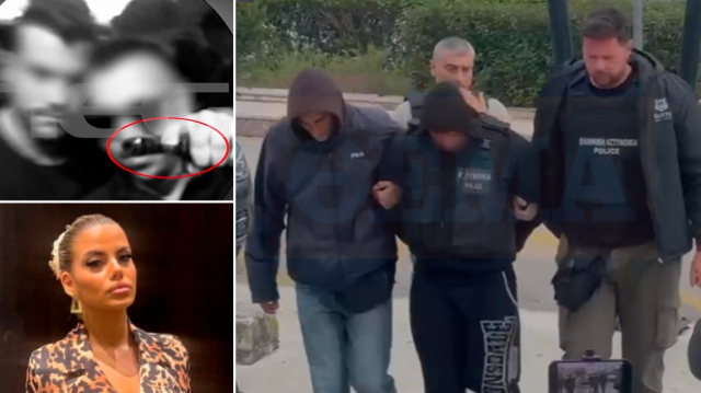 With a weapon and a bundle of banknotes, the former weightlifter accused of the death of Myrto posed on social media, see photos