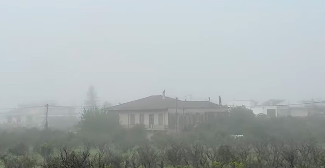 Stunning scenes in Sparta: Mount Taygetos ‘vanishes’ into dense fog— See the video