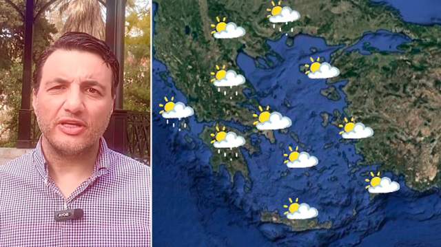 Weather: African dust and muddy showers expected over the next three days – Tsatrafyllia’s forecast for ProtoThema