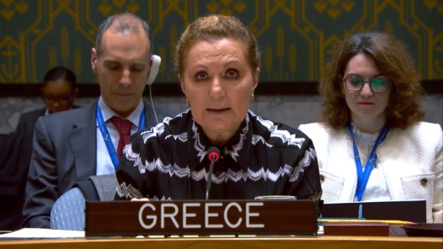 Greece at the UN Security Council: Iran must stop actions that endanger the free passage through the Strait of Hormuz