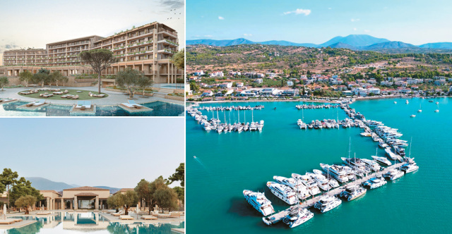 Luxury hub in Porto Heli – A riviera with €2 billion in investments: Ultra-luxury hotels, residences, marinas, and sports facilities