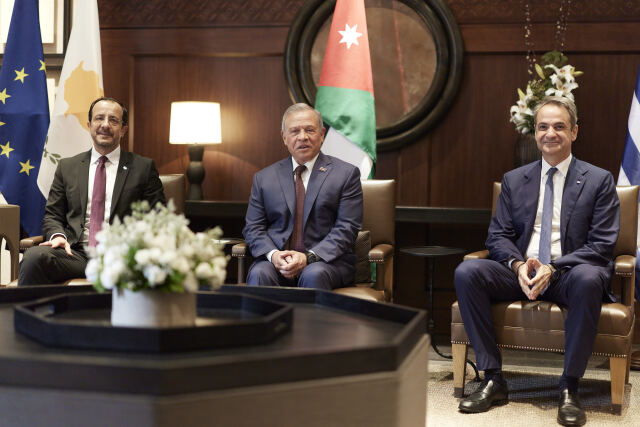 Jordan: Abdullah, Mitsotakis and Christodoulides express concern over instability and escalation of the crisis