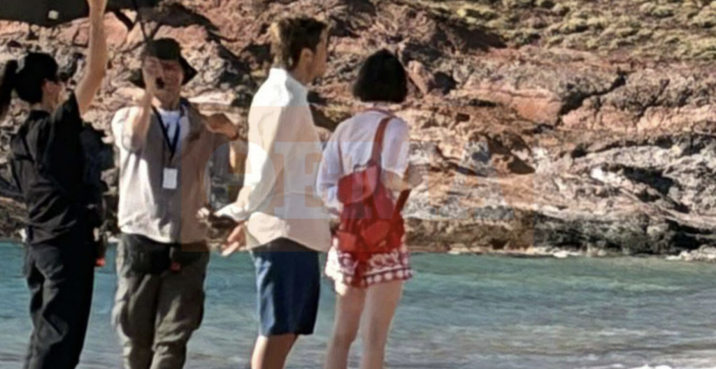 Lily Collins in Mykonos for the filming of Emily in Paris – the €20,000-per-week villa