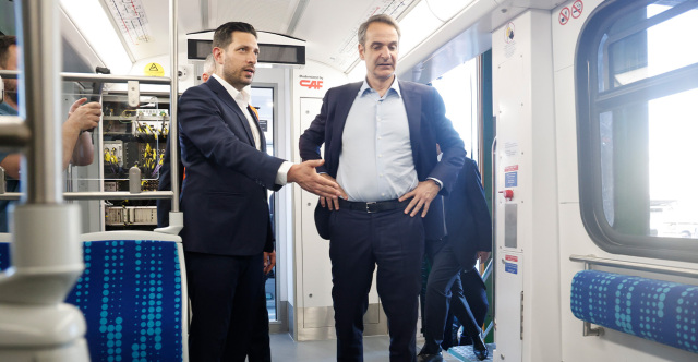 Speech by Mitsotakis at the event on public transport in Athens
