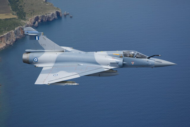 A pair of Mirage 2000-5 Mk2 is transferred to Karpathos