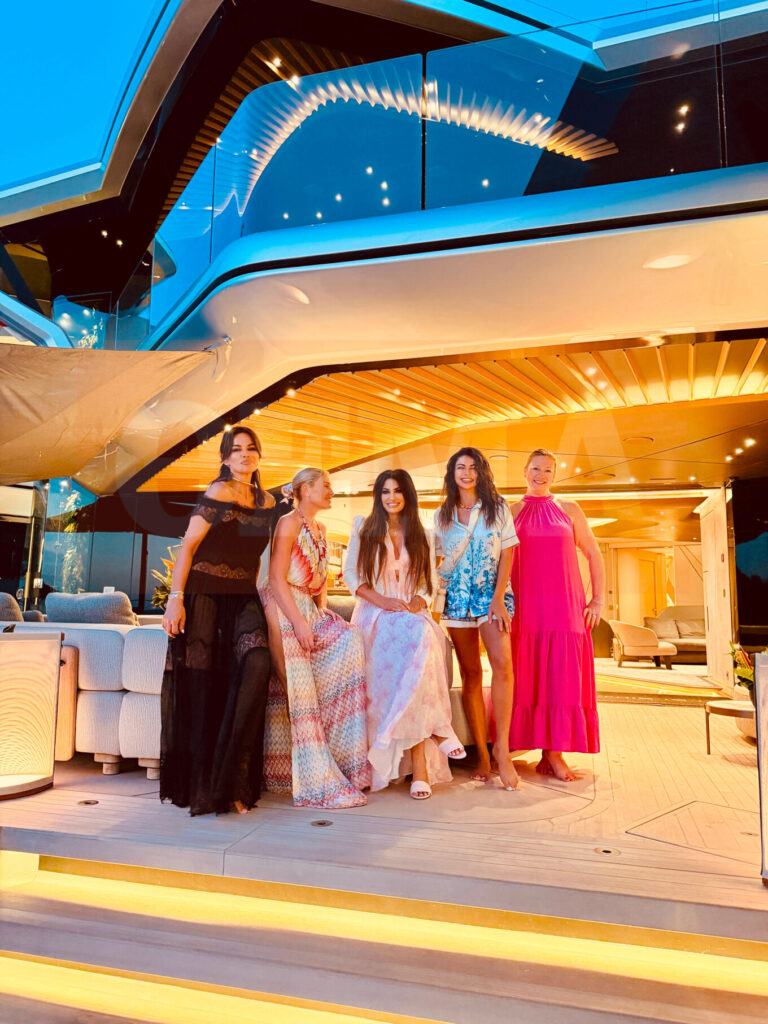 US Ambassador to Greece cruises the Ionian islands aboard the world’s largest luxury catamaran