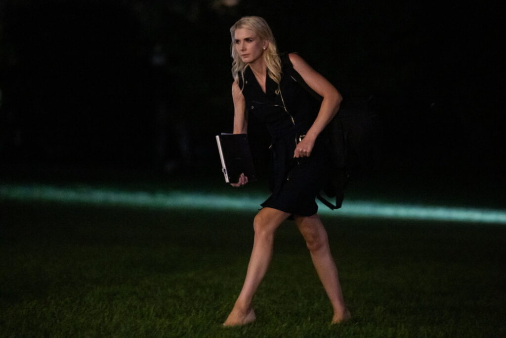 Who is Natalie Harp, Trump’s “shadow” who once climbed into a car boot to keep up with him