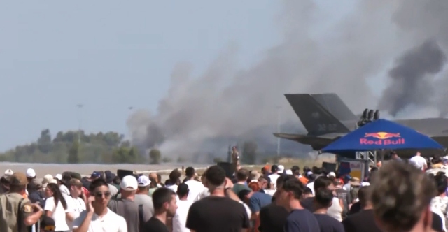 Two Greek pilots killed in F-4 Phantom jet crash at Tanagra air show